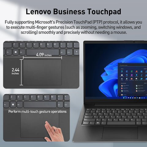 LENOVO V-Series V15 Gen 4 Business Traditional Laptop, 15.6" FHD 1920x1080 Non-touch 60Hz, AMD Ryzen 3 7320U, AMD Radeon Graphics, 16GB Onboard RAM Only, 1TB PCIe M.2 SSD, Wi-Fi 6, Windows 11 Pro, Black
