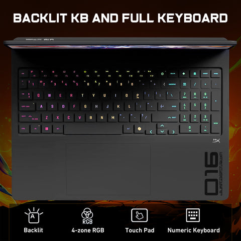 HP Omen 16z-ap000 Gaming Traditional Laptop, 16" FHD+ 1920x1200 Non-touch 144Hz, AMD Ryzen 9 8940HX, NVIDIA GeForce RTX 5060, 64GB DDR5 SODIMM, 1TB PCIe M.2 SSD, Wi-Fi 6, Windows 11 Home, Black