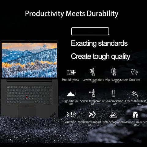 LENOVO ThinkPad E16 16" Traditional Laptop Intel Core i5 16GB RAM Intel Iris Xe Graphics 512GB SSD Storage Windows 11 Pro 60Hz - Black