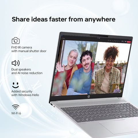 HP OmniBook 16" Traditional Laptop Intel Core Ultra 7 32GB RAM Intel Graphics 1TB SSD Storage Windows 11 Home 60Hz - Silver