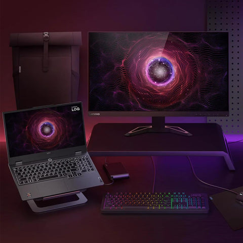 LENOVO LOQ 15.6" Traditional Laptop AMD Ryzen 7 16GB RAM NVIDIA GeForce RTX 4060 1TB SSD Storage Windows 11 Home 144Hz - Grey