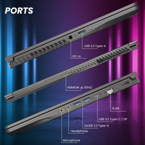 MSI Thin 15 15.6" Traditional Laptop Intel Core i5 16GB RAM NVIDIA GeForce RTX 4050 512GB SSD Storage Windows 11 Home 144Hz - Grey