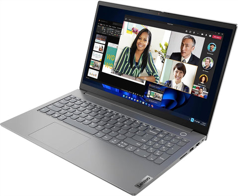 LENOVO ThinkBook 15 Gen 4 Business Traditional Laptop, 15.6" FHD 1920*1080 Non-touch 60Hz, AMD Ryzen 7 5825U, AMD Radeon Graphics, 16GB DDR4 SODIMM, 512GB PCIe M.2 SSD, Wi-Fi 6, Non-backlit Keyboard, Windows 11 Pro, Grey