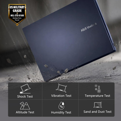 ASUS Vivobook 15 15.6 in Traditional Laptop Intel Core 7 16GB RAM Intel Graphics 2TB SSD Storage Windows 11 Pro 60Hz - Blue