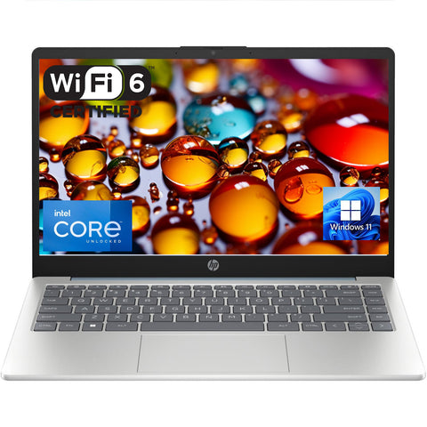 HP Essential 14" Traditional Laptop Intel Core i3 8GB RAM Intel UHD Graphics 256GB SSD Storage Windows 11 Home 60Hz - Blue