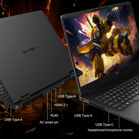 HP Omen 16z-ap000 Gaming Traditional Laptop, 16" FHD+ 1920x1200 Non-touch 144Hz, AMD Ryzen 9 8940HX, NVIDIA GeForce RTX 5060, 64GB DDR5 SODIMM, 1TB PCIe M.2 SSD, Wi-Fi 6, Windows 11 Home, Black