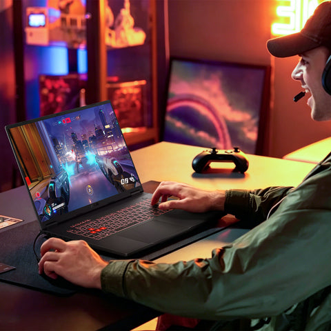 ASUS TUF A18 FA808UM Gaming Traditional Laptop, 18" FHD+ 1920x1200 Non-touch 144Hz, AMD Ryzen 7 260, NVIDIA GeForce RTX 5060, 16GB DDR5 SODIMM, 1TB PCIe M.2 SSD, Wi-Fi 6, Windows 11 Home, Grey