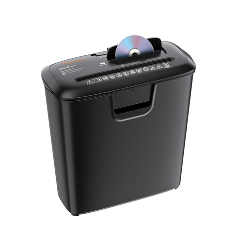 Bonsaii Paper Shredder for Home Use, 8-Sheet StripCut Home Office Shredder, CD/Credit Card Shredder Machine with Overheat Protection, 3.4 Gallons Wastebasket
