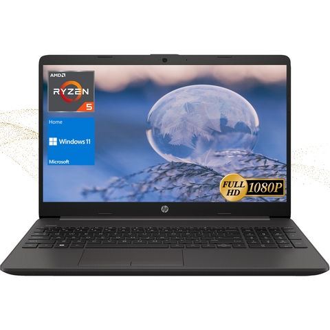 HP Essential 255 G8 Laptop, 15.6" FHD Non-touch 60Hz, AMD Ryzen 5 5500U, AMD Radeon Graphics, 8GB DDR4 RAM, 256GB PCIe M.2 SSD, Wi-Fi 6, FreeDos, Grey