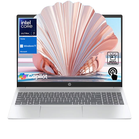 HP OmniBook 16" Traditional Laptop Intel Core Ultra 7 32GB RAM Intel Graphics 1TB SSD Storage Windows 11 Home 60Hz - Silver