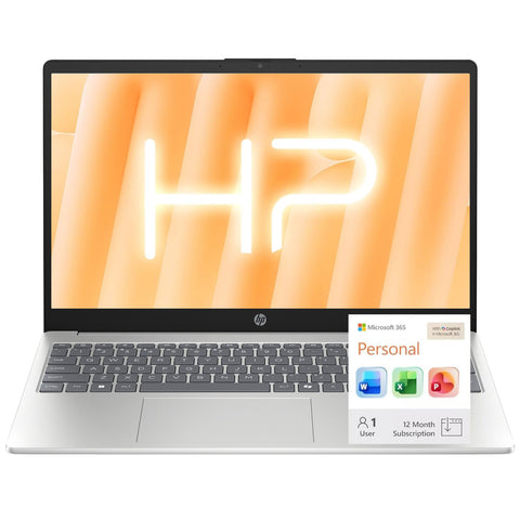 HP Essential 15.6" Traditional Laptop Intel N-Series 4GB RAM Intel UHD Graphics 128GB eMMC Storage Windows 11 Home 60Hz - Silver