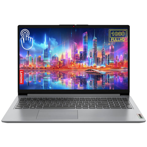 LENOVO IdeaPad 1 15.6" Traditional Laptop Intel Core i3 8GB RAM Intel UHD Graphics 256GB SSD Storage Windows 11 Home 60Hz - Grey