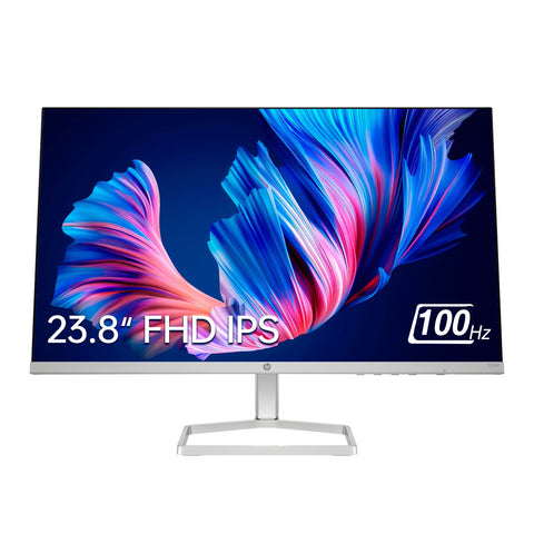 HP Series 5 524sf Monitor 94C17AA#ABA (Replaces M24f) 24 inches FHD IPS (1920x1080) Display, 1x HDMI, 1x VGA, Flicker-Free, Ideal for Home & Business
