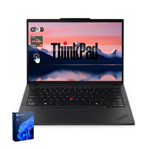 LENOVO ThinkPad P14s 14 inches Traditional Laptop AMD Ryzen AI 7 48GB RAM AMD Radeon Graphics 2TB SSD Storage Windows 11 Pro 60Hz - Black