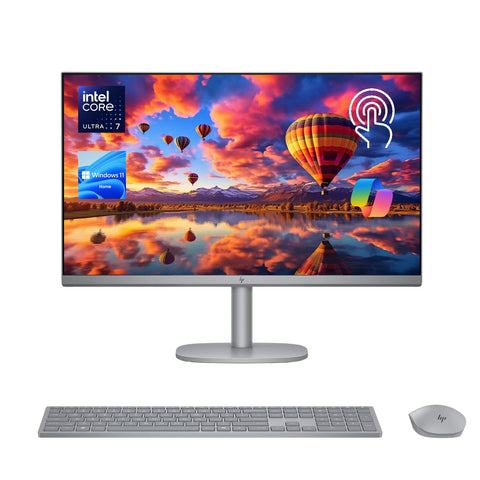 HP OmniStudio X 27 inches All-in-One Intel Core Ultra 7 16GB RAM Intel Arc Graphics 2TB SSD Storage Windows 11 Home 60Hz - Grey