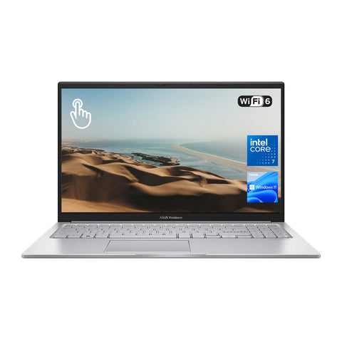 ASUS Vivobook 15 15.6-in Traditional Laptop Intel Core 7 40GB RAM Intel Graphics 1TB SSD Storage Windows 11 Home 60Hz - Silver