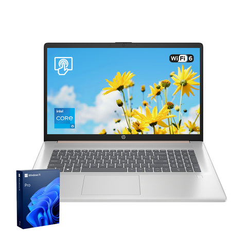 HP Essential 17.3-in Traditional Laptop Intel Core i5 32GB RAM Intel UHD Graphics 2TB SSD Storage Windows 11 Pro 60Hz - Rose