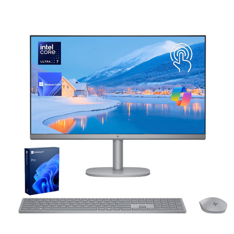 HP OmniStudio X 27 inches All-in-One Intel Core Ultra 7 16GB RAM Intel Arc Graphics 1TB SSD Storage Windows 11 Pro 60Hz - Grey