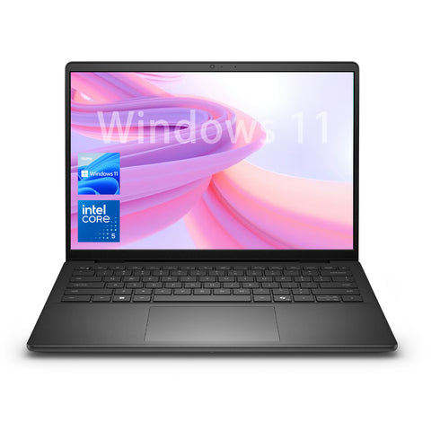 DELL 14 14-in Traditional Laptop Intel Core 5 8GB RAM Intel Graphics 512GB SSD Storage Windows 11 Home 60Hz - Black