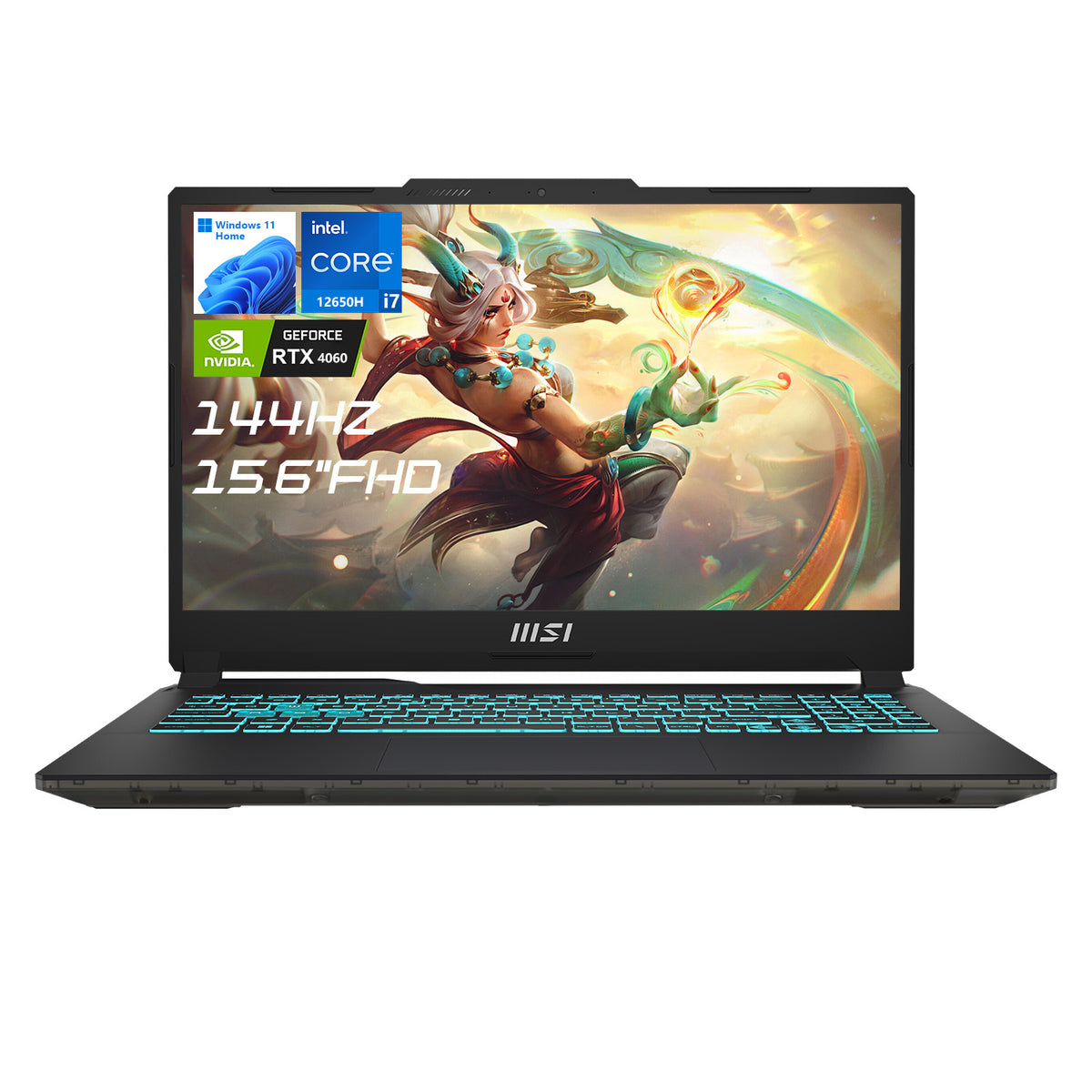 MSI Cyborg 15 15.6" Traditional Laptop Intel Core i7 16GB RAM NVIDIA GeForce RTX 4060 1TB SSD Storage Windows 11 Home 144Hz - Black