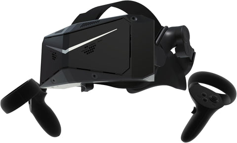 Pimax Crystal Light Prime PCVR Headset - 8K Resolution,QLED Display, Light & Comfortable,High Clarity VR for flight simulator, Compatible with MSFS, iRacing & More, DMAS & Lighthouse Tracking optional