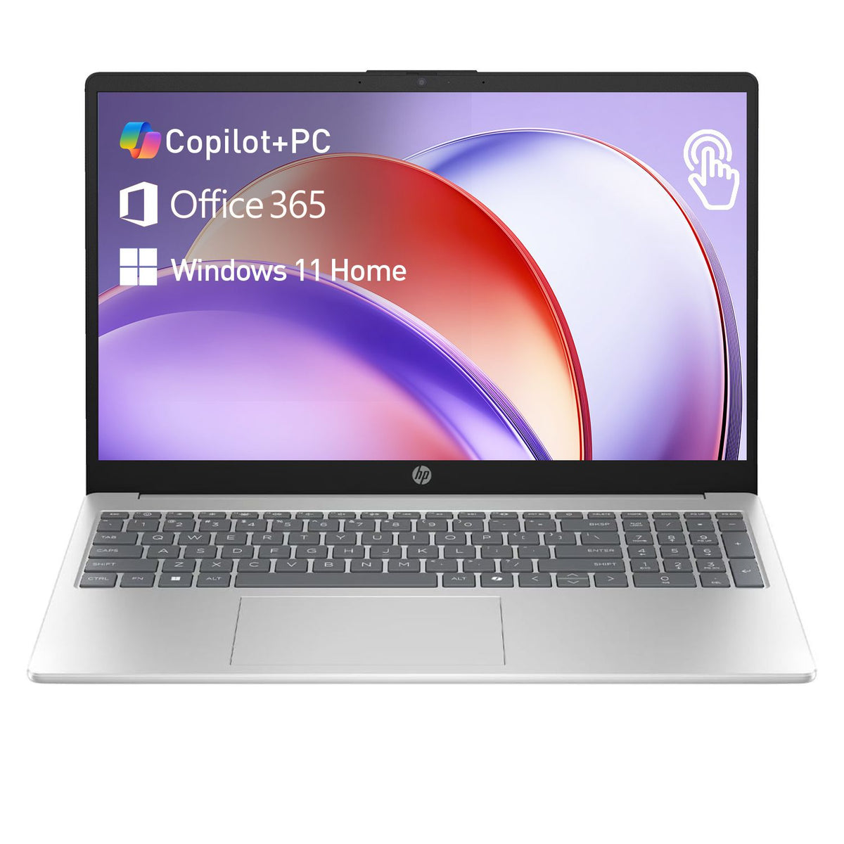 HP Essential 15.6 inches Traditional Laptop Intel Core i5 16GB RAM Intel Iris Xe Graphics 1TB SSD Storage Windows 11 Home 60Hz - Silver