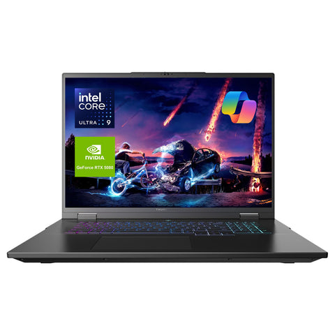 THUNDEROBOT ZERO 18 18 inches Traditional Laptop Intel Core Ultra 9 32GB RAM NVIDIA GeForce RTX 5080 2TB SSD Storage Windows 11 Home 240Hz - Black