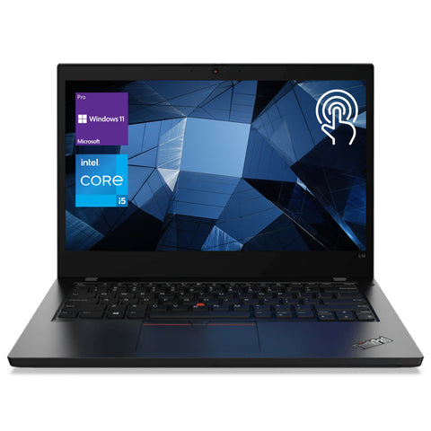 Lenovo ThinkPad L14 Gen2 Business Laptop, 14" FHD Touchscreen 60Hz, Intel Core i5-1135G7, Webcam, HDMI, Fingerprint Reader, Wi-Fi 6, Windows 11 Pro, Black