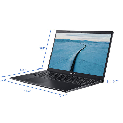 Acer Aspire 5 Notebook Laptop, 15.6 inch FHD Display, Intel Core i7-1165G7, Webcam, Backlit Keyboard, Fingerprint Reader, HDMI, Wi-Fi 6, Black