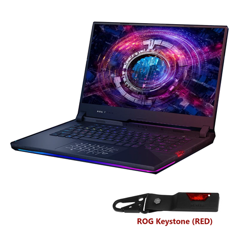 ASUS ROG Strix Scar 15 G533 Gaming Laptop, 15.6” FHD 300Hz Display, AMD Ryzen 9 5900HX, NVIDIA GeForce RTX 3080, Keystone, RGB Keyboard, Windows 11 Home, Black